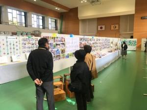 作品展示の様子